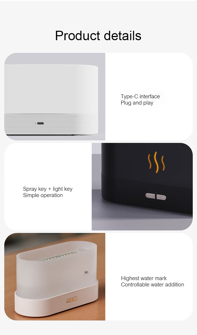 Flame Effect Air Humidifier
