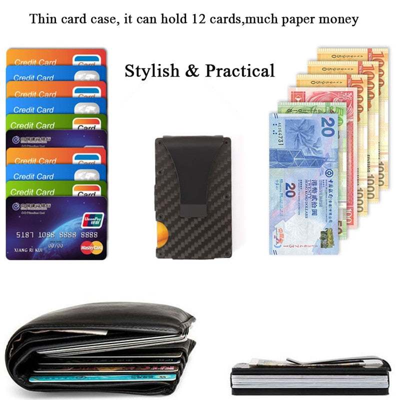 Carbon Fiber Smart Wallet