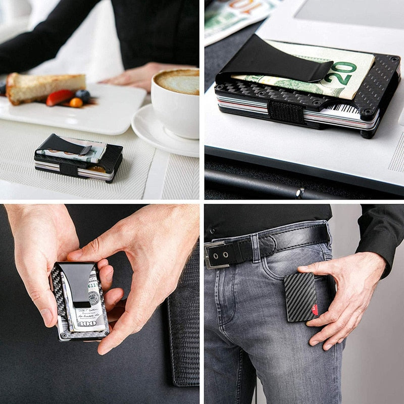 Carbon Fiber Smart Wallet
