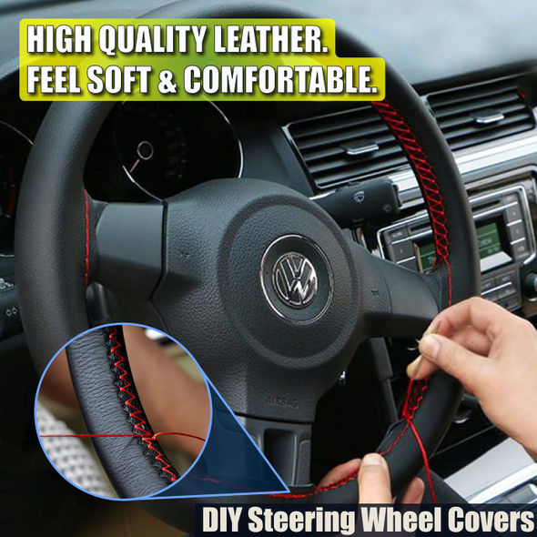 DIY Steering Wheel Covers